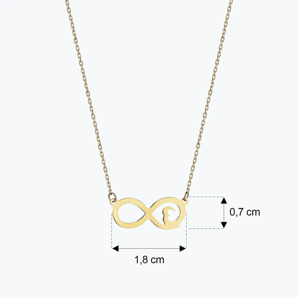 Infinity Gold Necklace