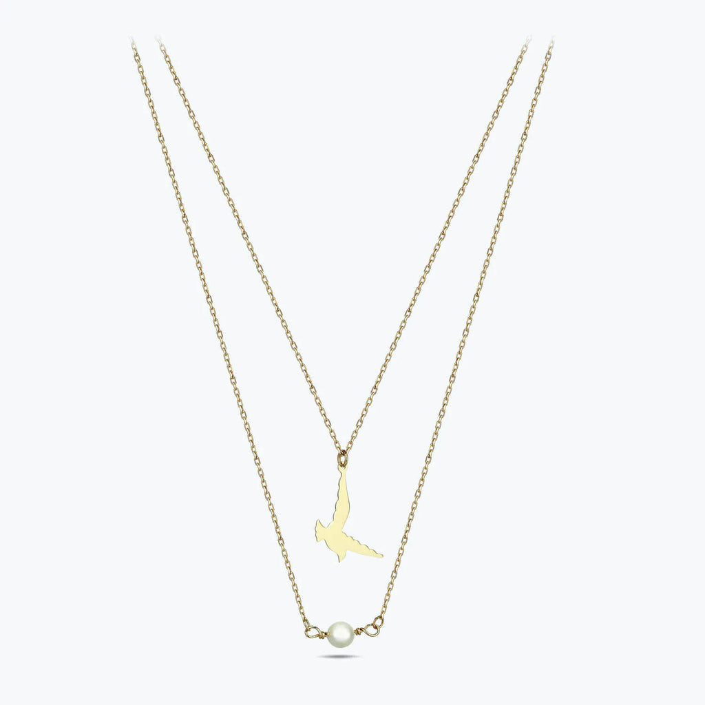 Bird Gold Necklace