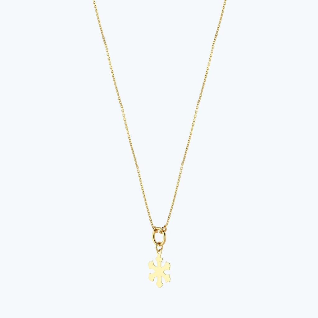 Schneeflocke Goldkette