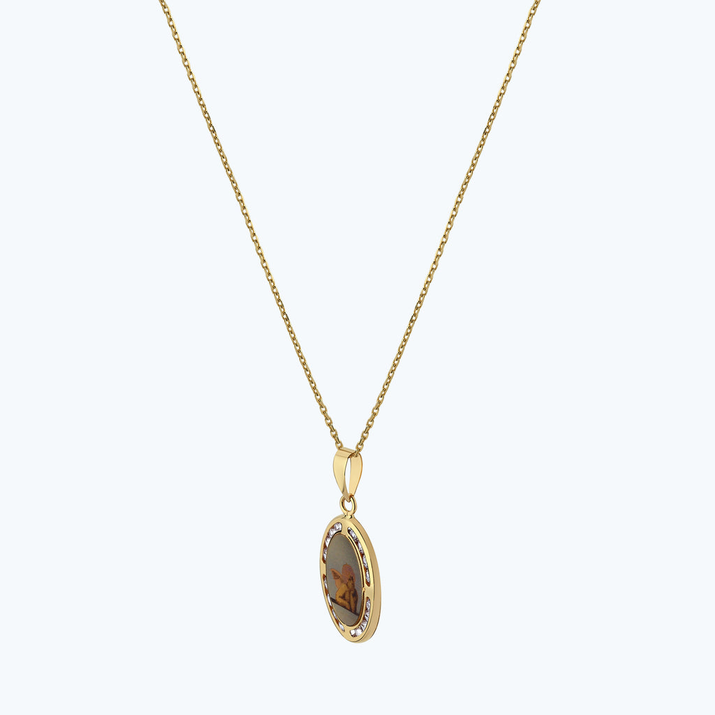 Angel Gold Necklace