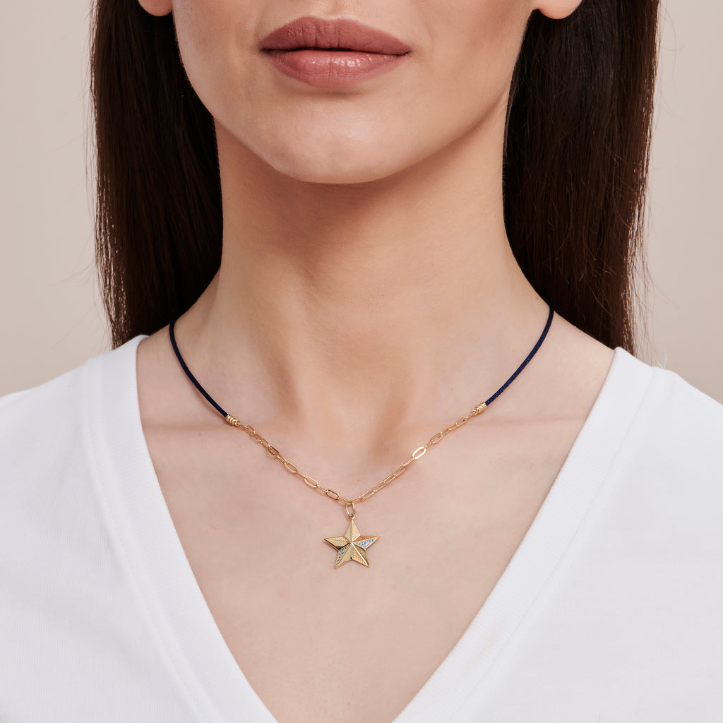 Besties Star Gold Necklace