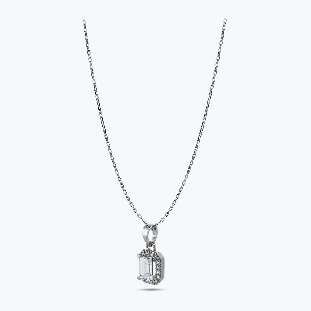 Baguette Gold Necklace