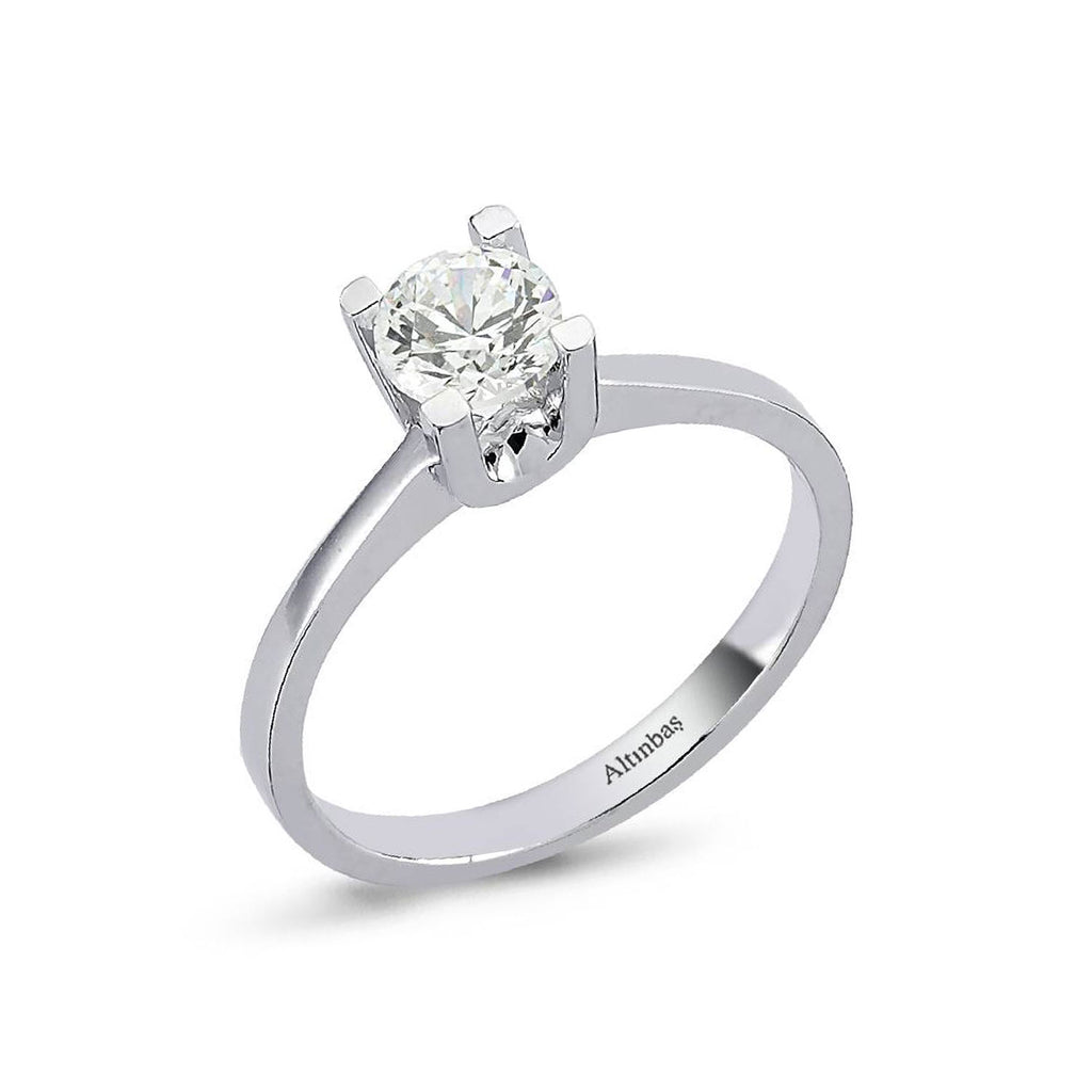 Bague Or Solitaire
