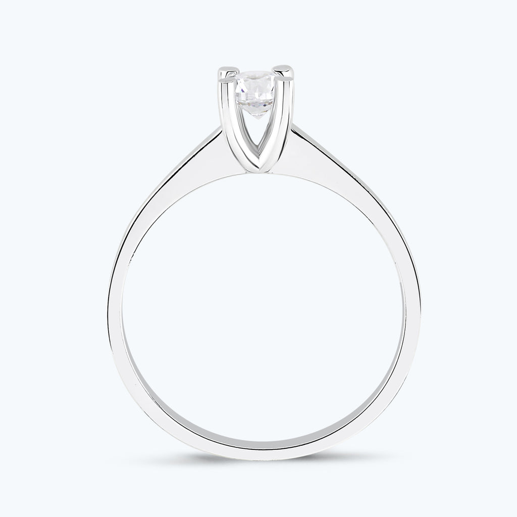 Solitaire Gold Ring
