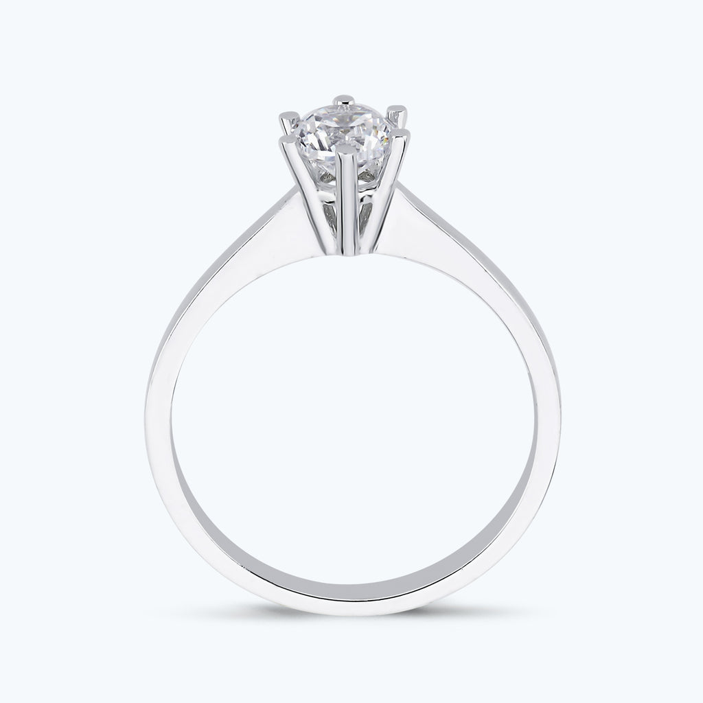 Solitär Goldring