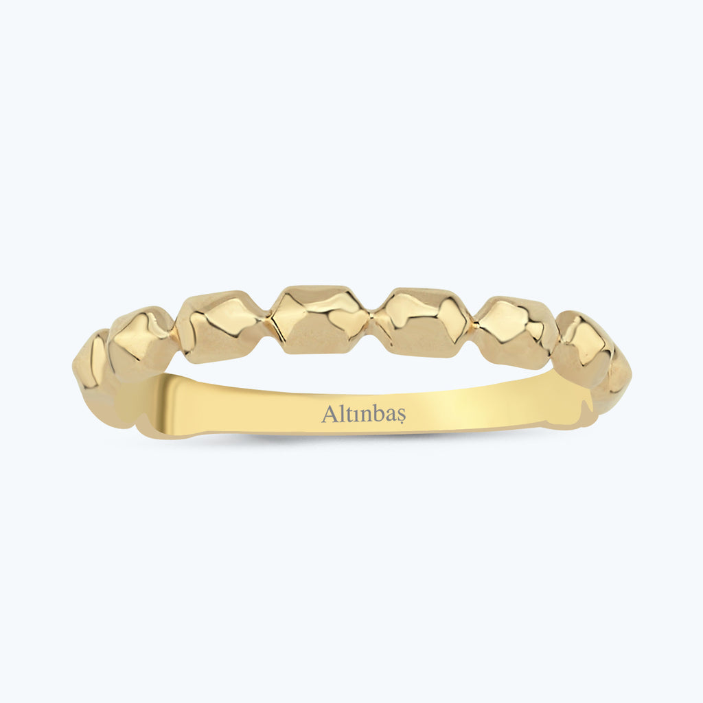 Olivie Branch Gold Ring