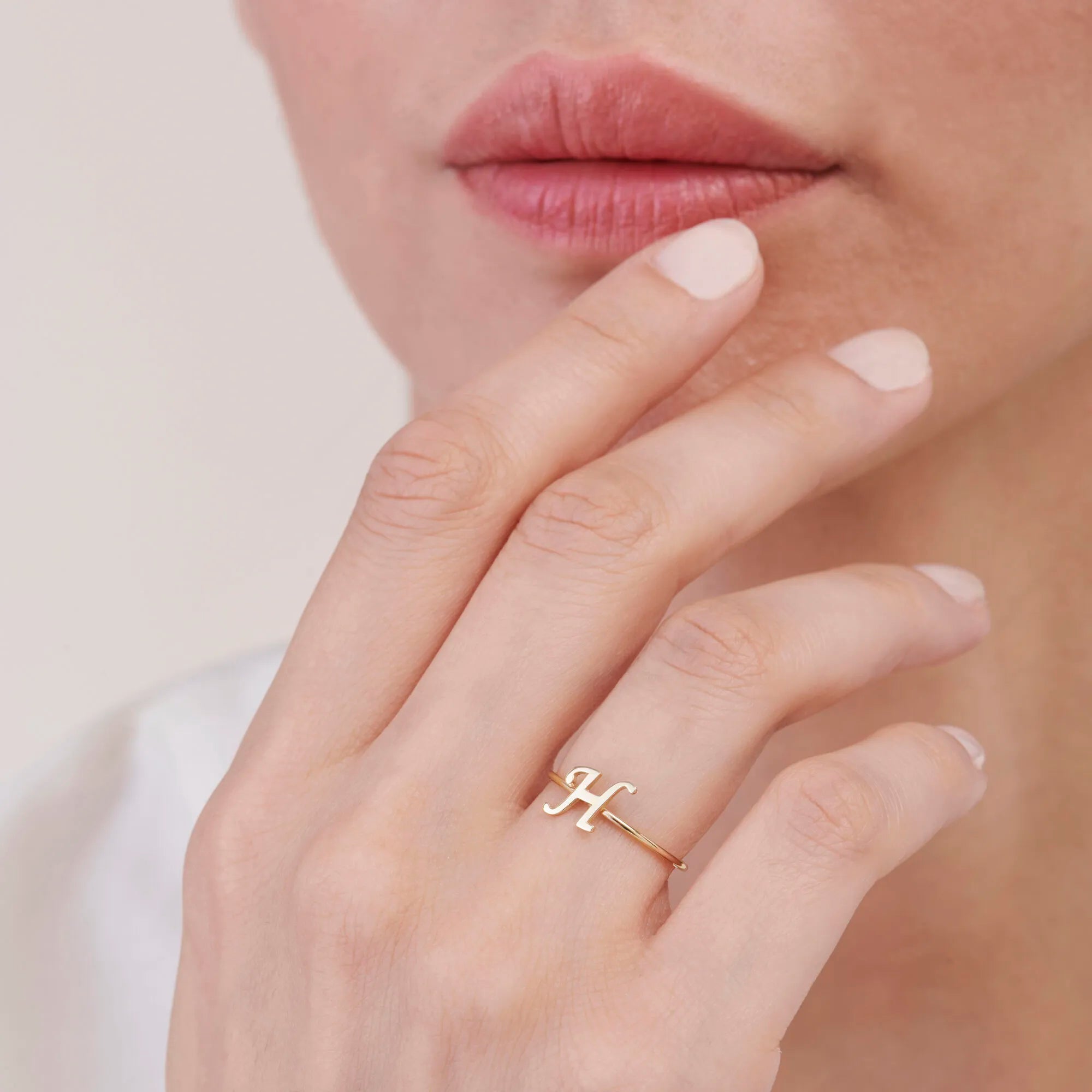 HELLRAZOR H CHAIN RING / STERLING SILVER (ヘルレイザー 指輪