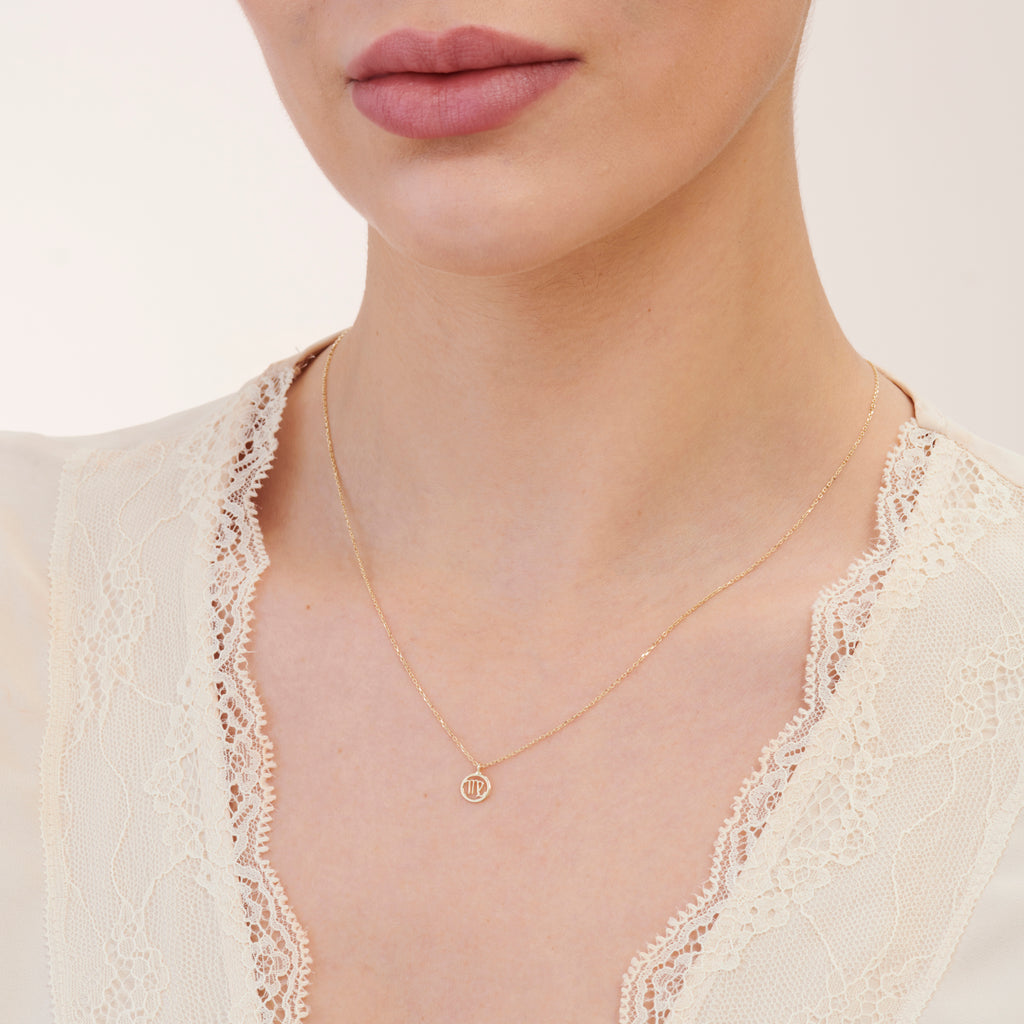 Collier Or Horoscope Vierge