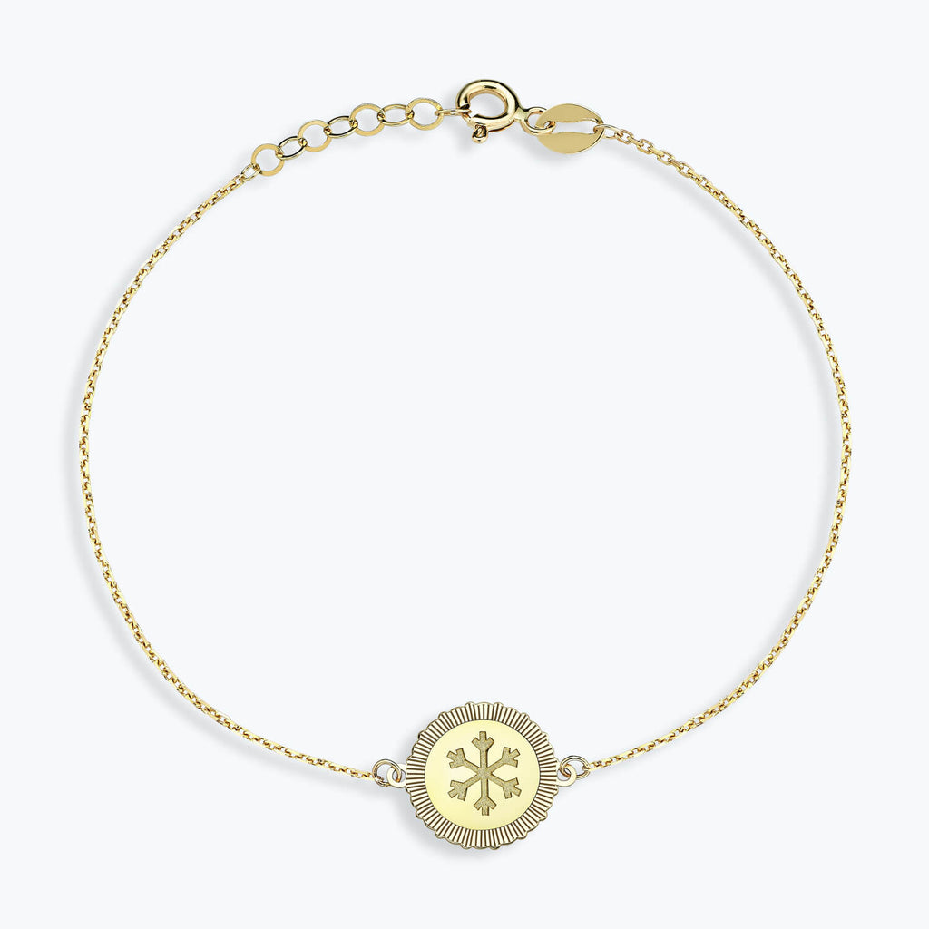 Altinbas Life Snowflake Gold Bracelet