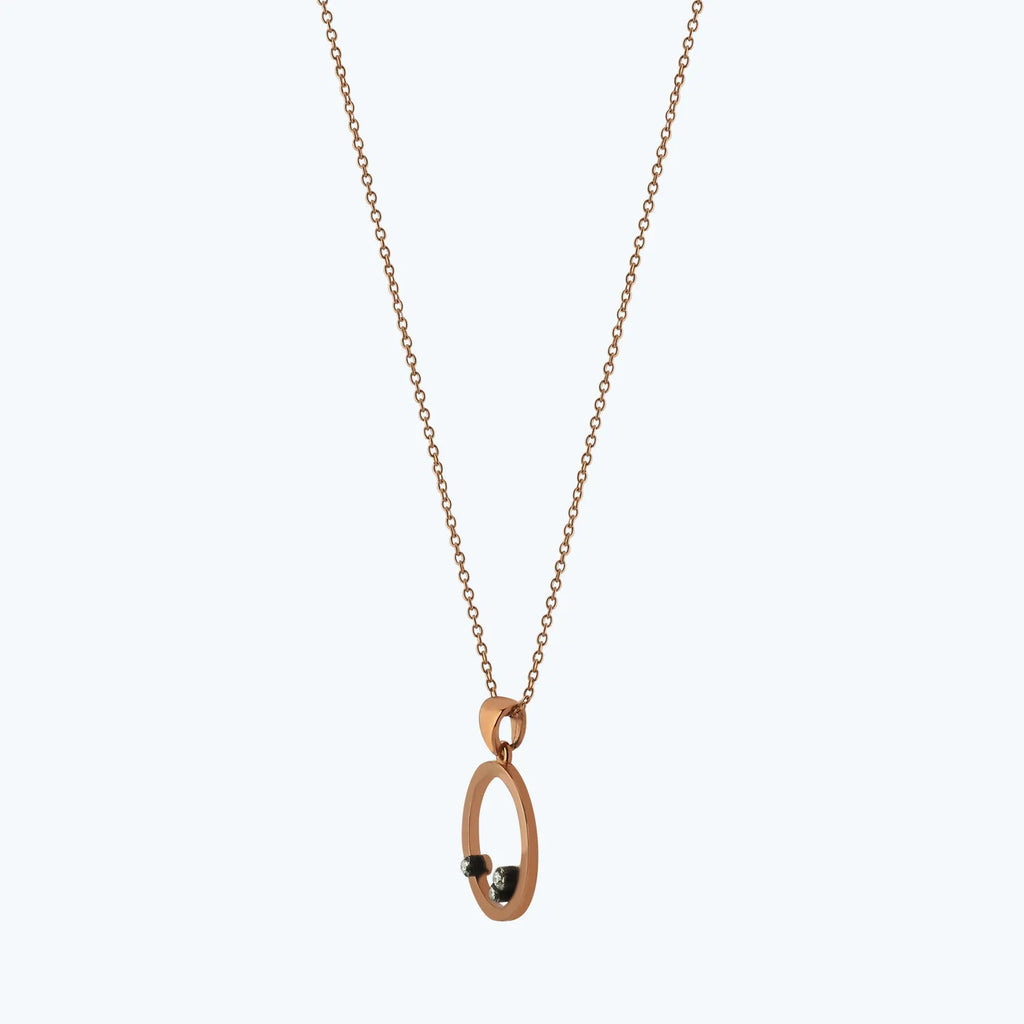 Diamantkette Creolen 