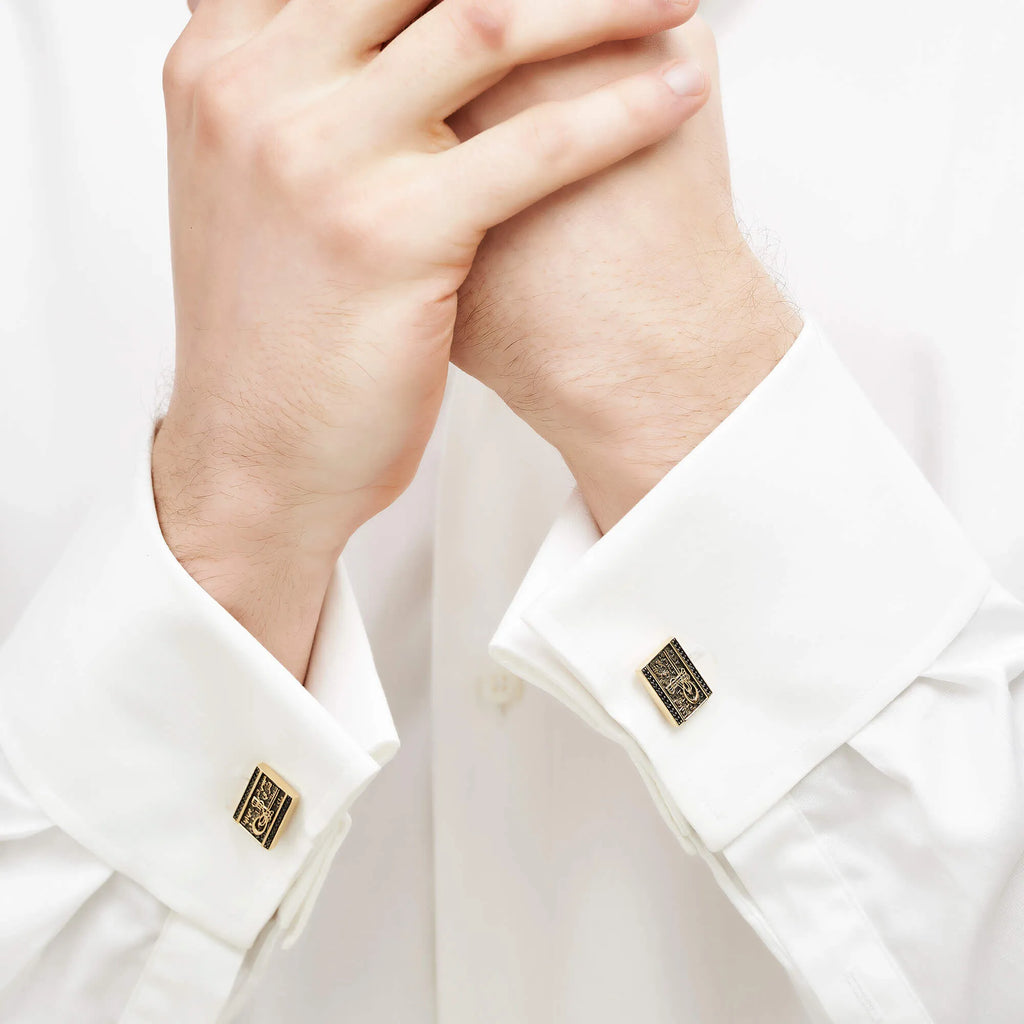Gold Cufflinks