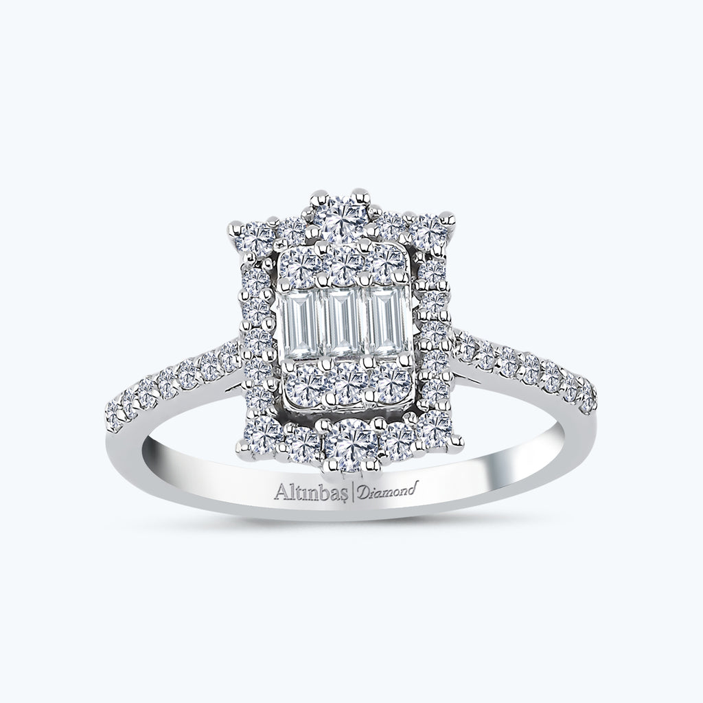 Baguette Diamantring