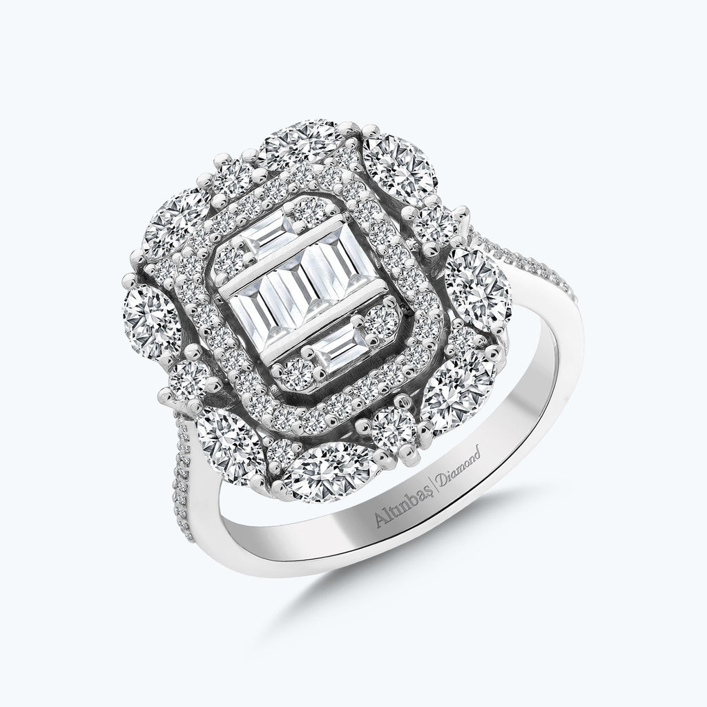 Baguette Diamantring