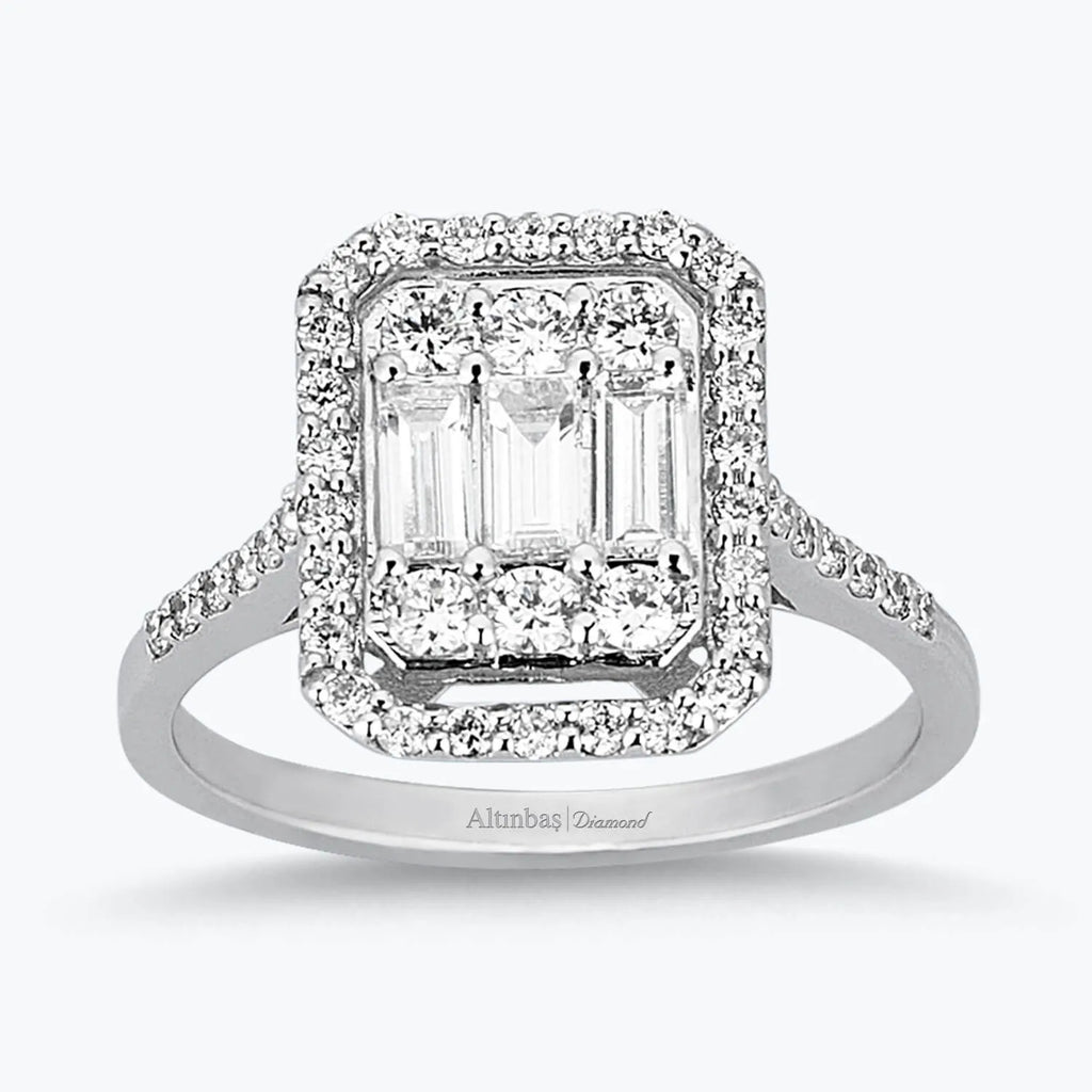 Baguette Diamantring