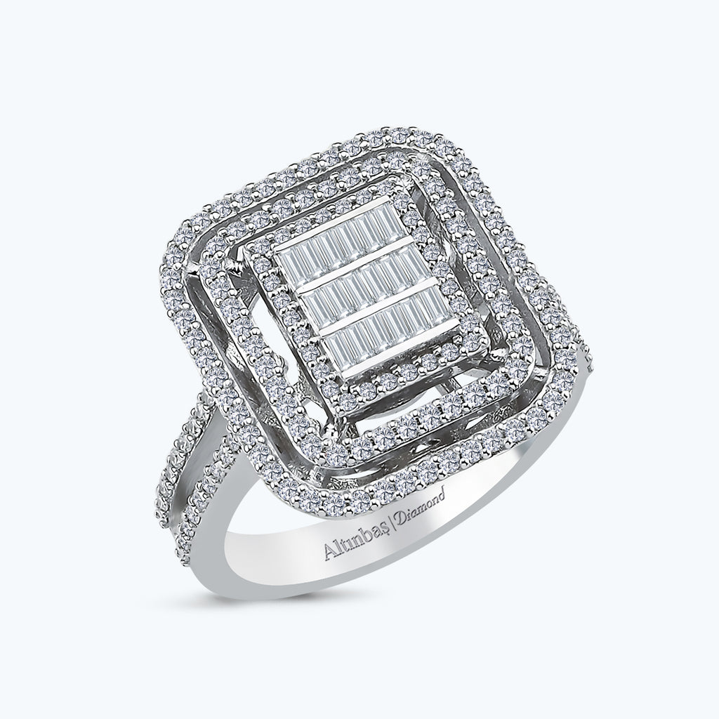 Baguette Diamantring