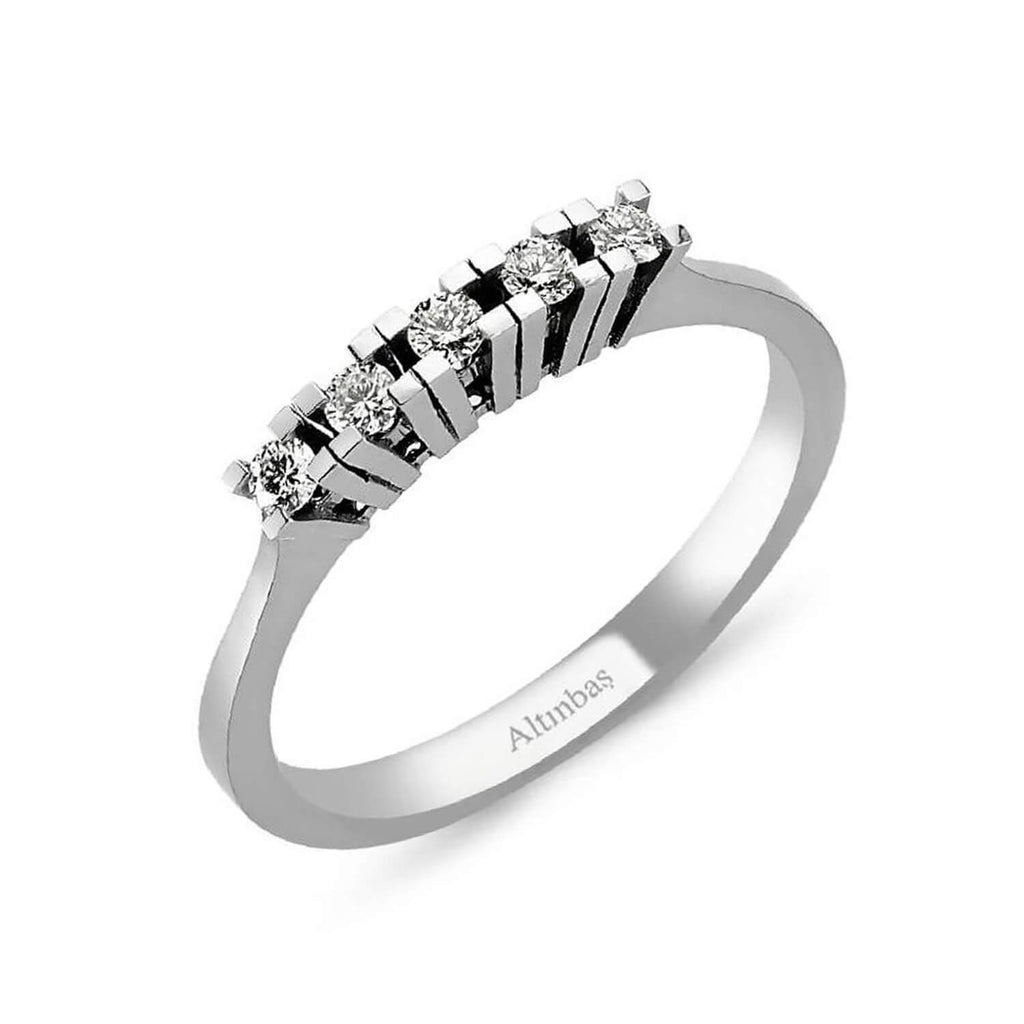 Five Stone Diamond Ring