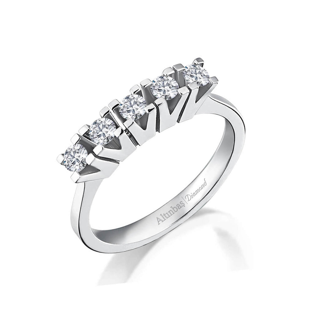 Five Stone Diamond Ring