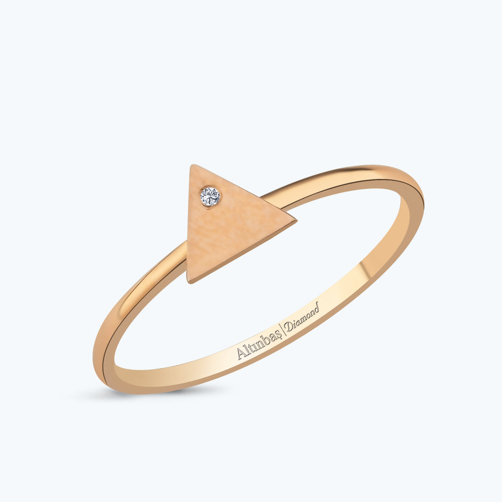 Dreieck Diamantring