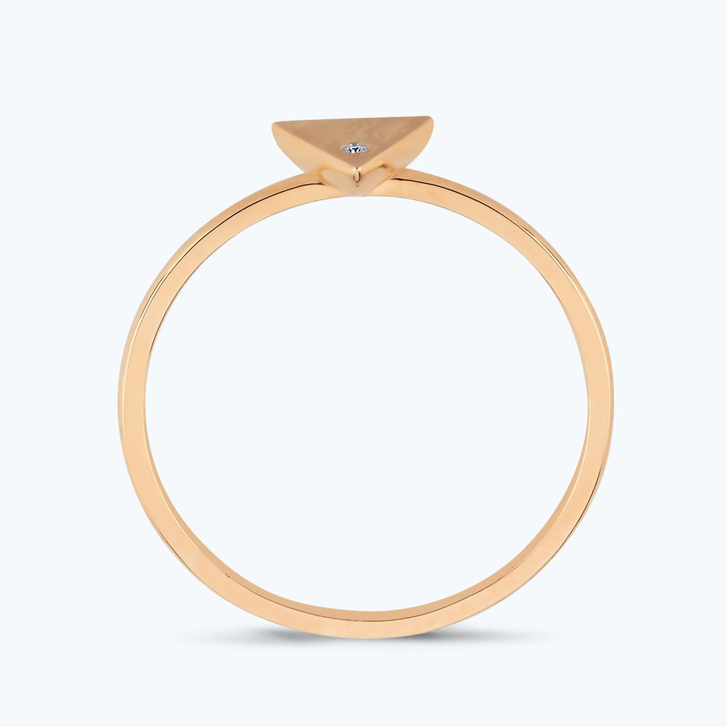 Dreieck Diamantring
