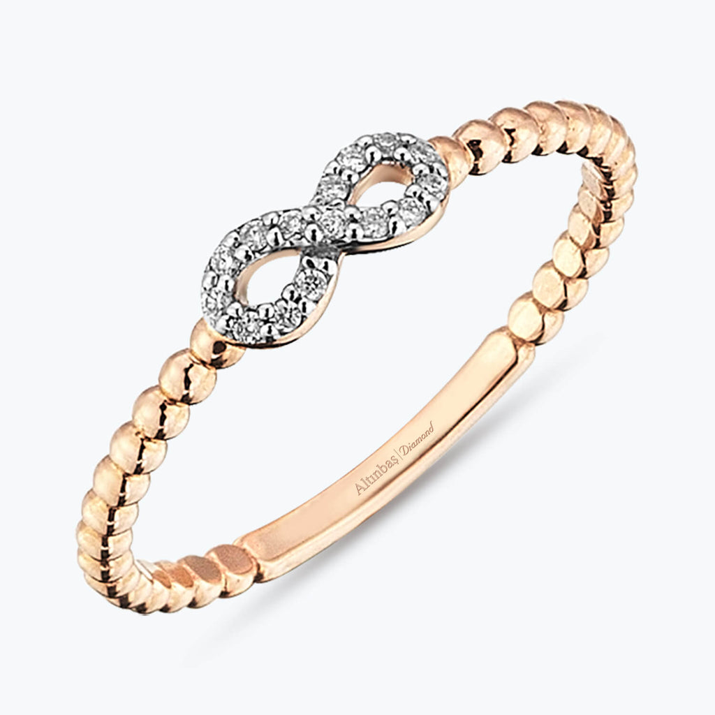 Unendlichkeit Diamantring