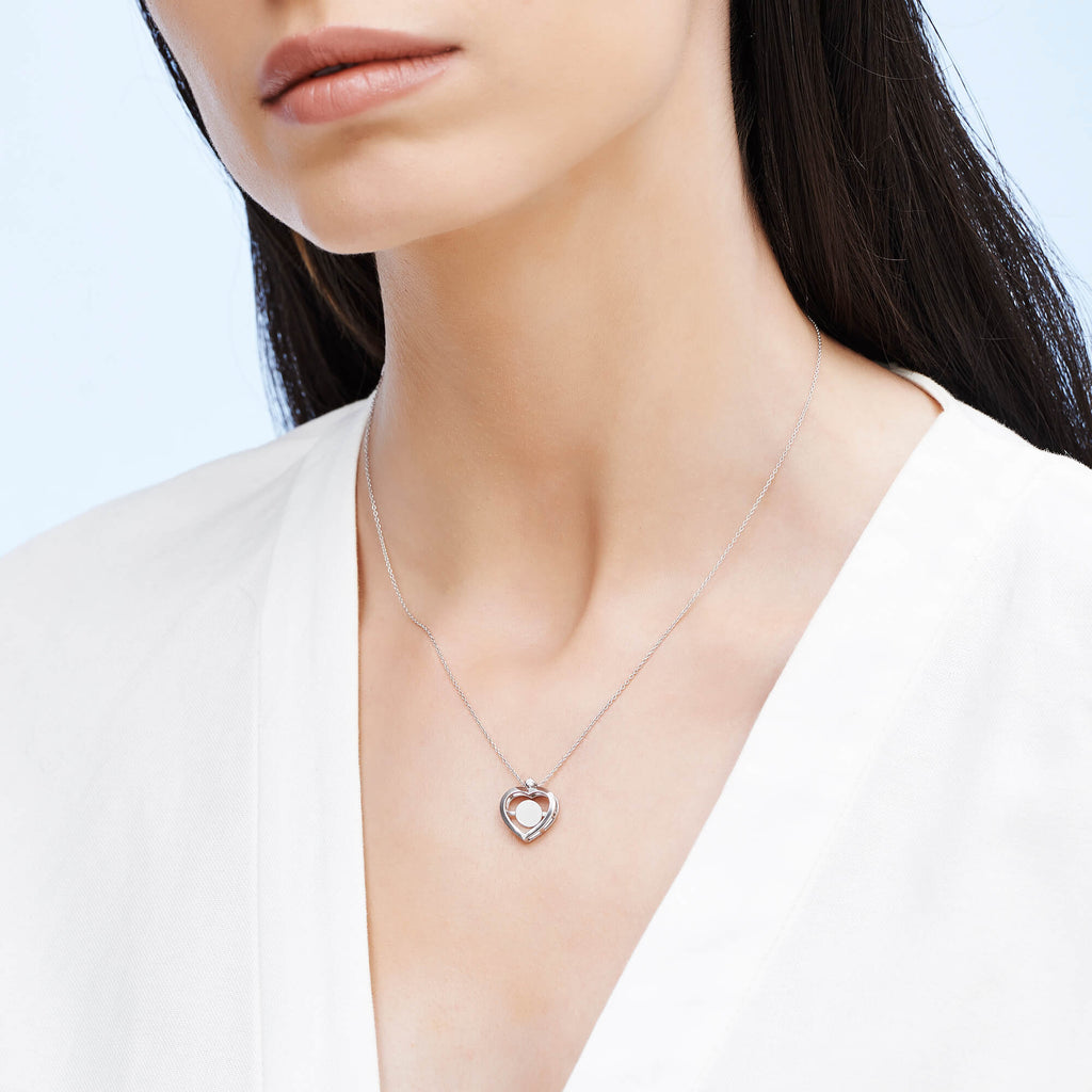 Herz Diamantkette