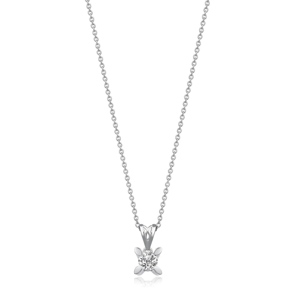 Solitaire Diamond Necklace