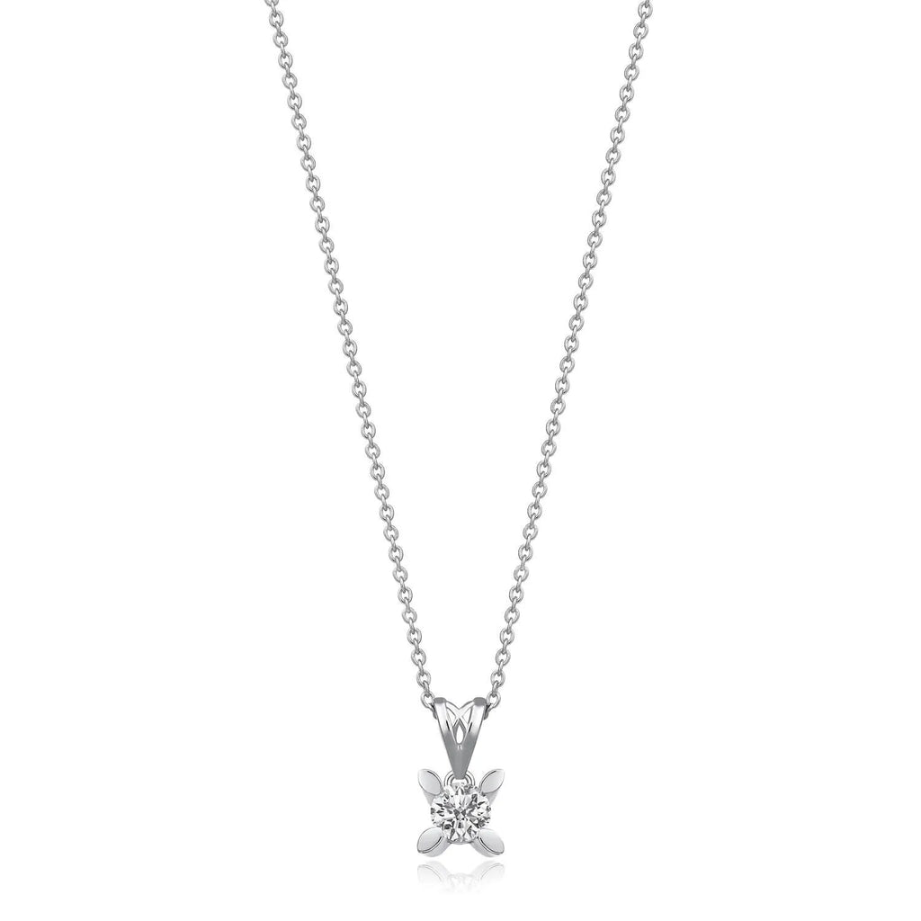 Solitaire Diamond Necklace