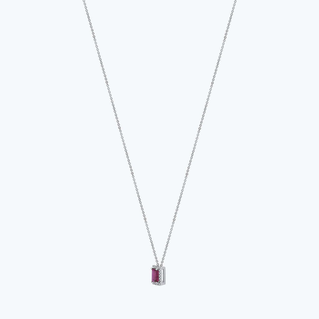Diamantkette Rubin