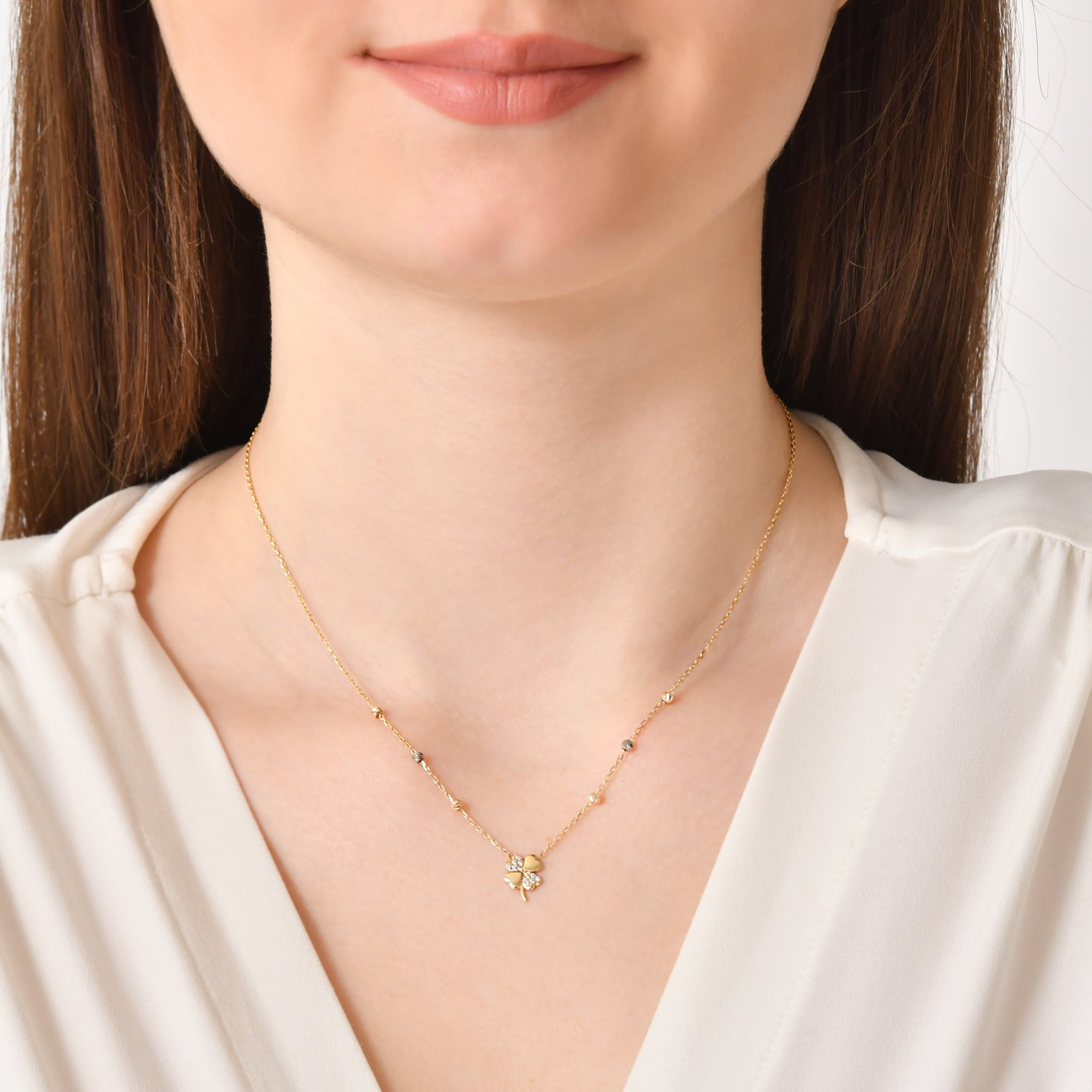 【HYERES LOR】25SS★ H Edition (C) Orbit Line Ball Necklace HYÈRES LOR (イエールロール ) - Hエディション(C)オービット