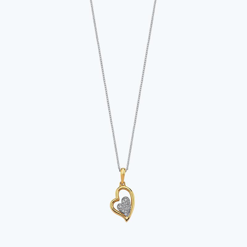 Heart Diamond Necklace