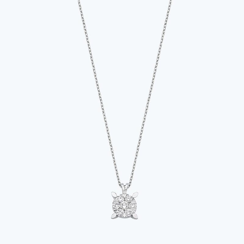 Diamantkette Baguette